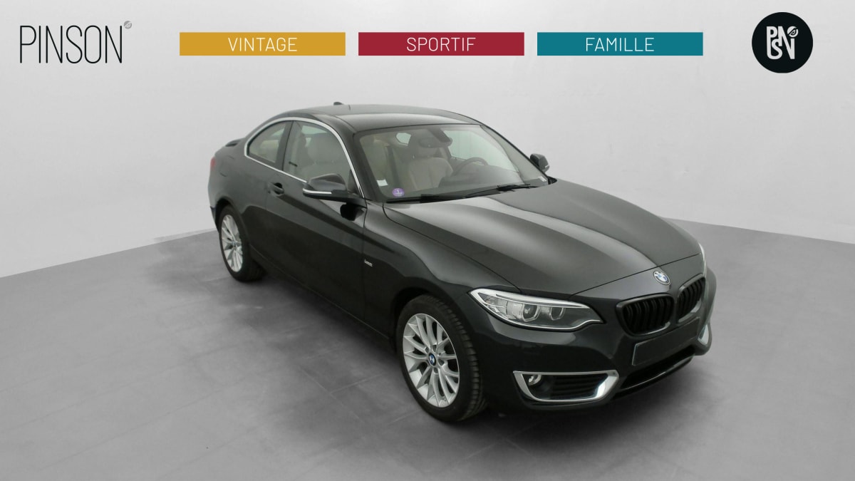 BMW SERIE 2 - COUPE F22 COUPÉ 218I 136 CH LUXURY (2015)